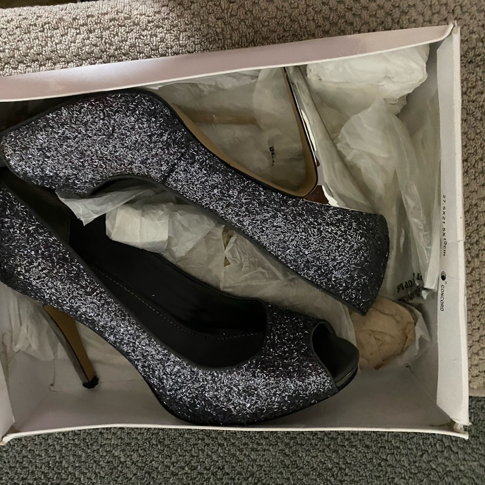 Nine West sparkly heels